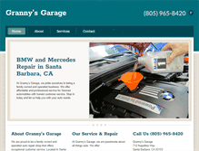 Tablet Screenshot of grannysgaragesb.com